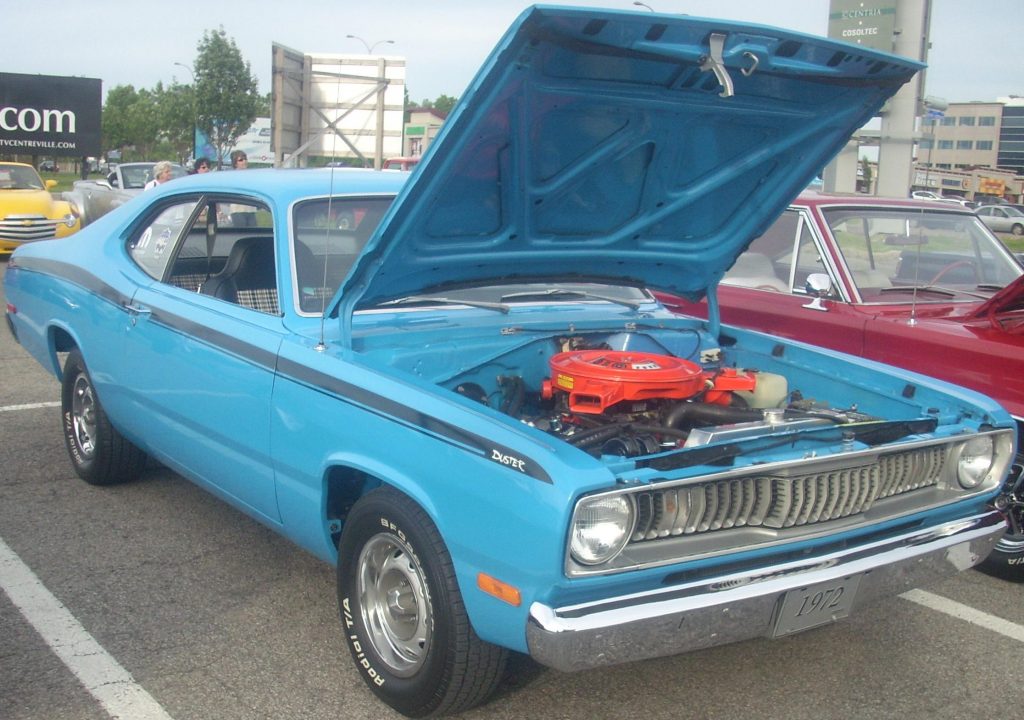 1972 Plymouth Duster front